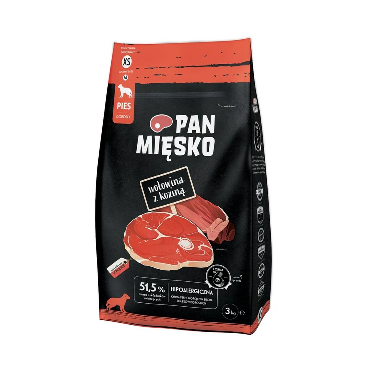 mangime PAN MIĘSKO Carne di vitello 3 Kg 2 S91106102_0