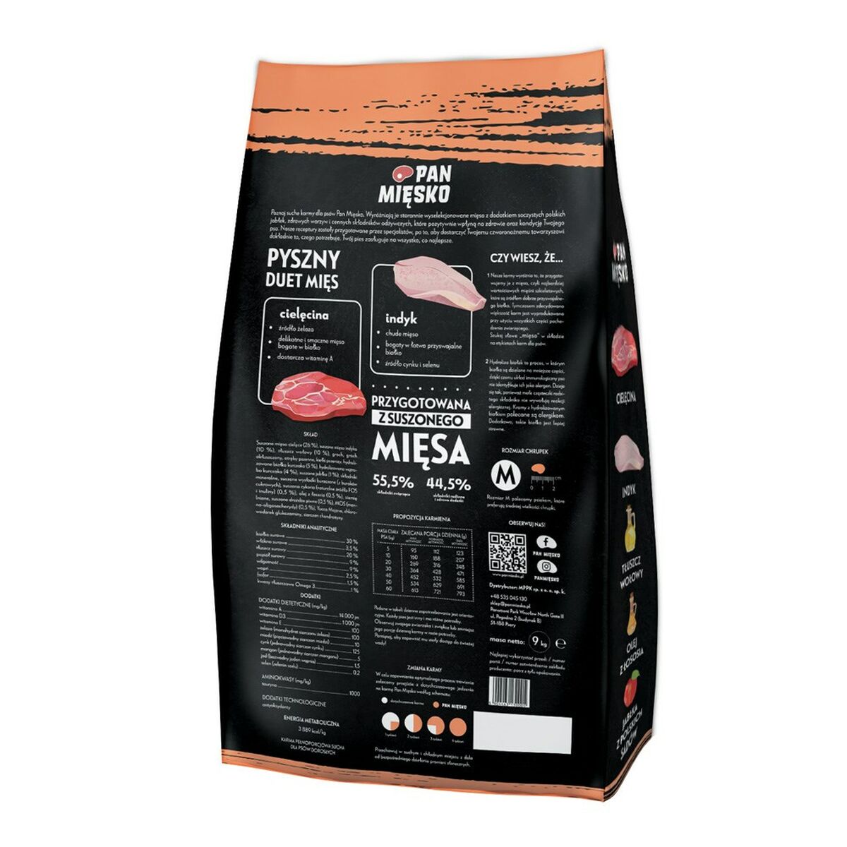mangime PAN MIĘSKO Carne di vitello 9 kg 3 S91109135_1