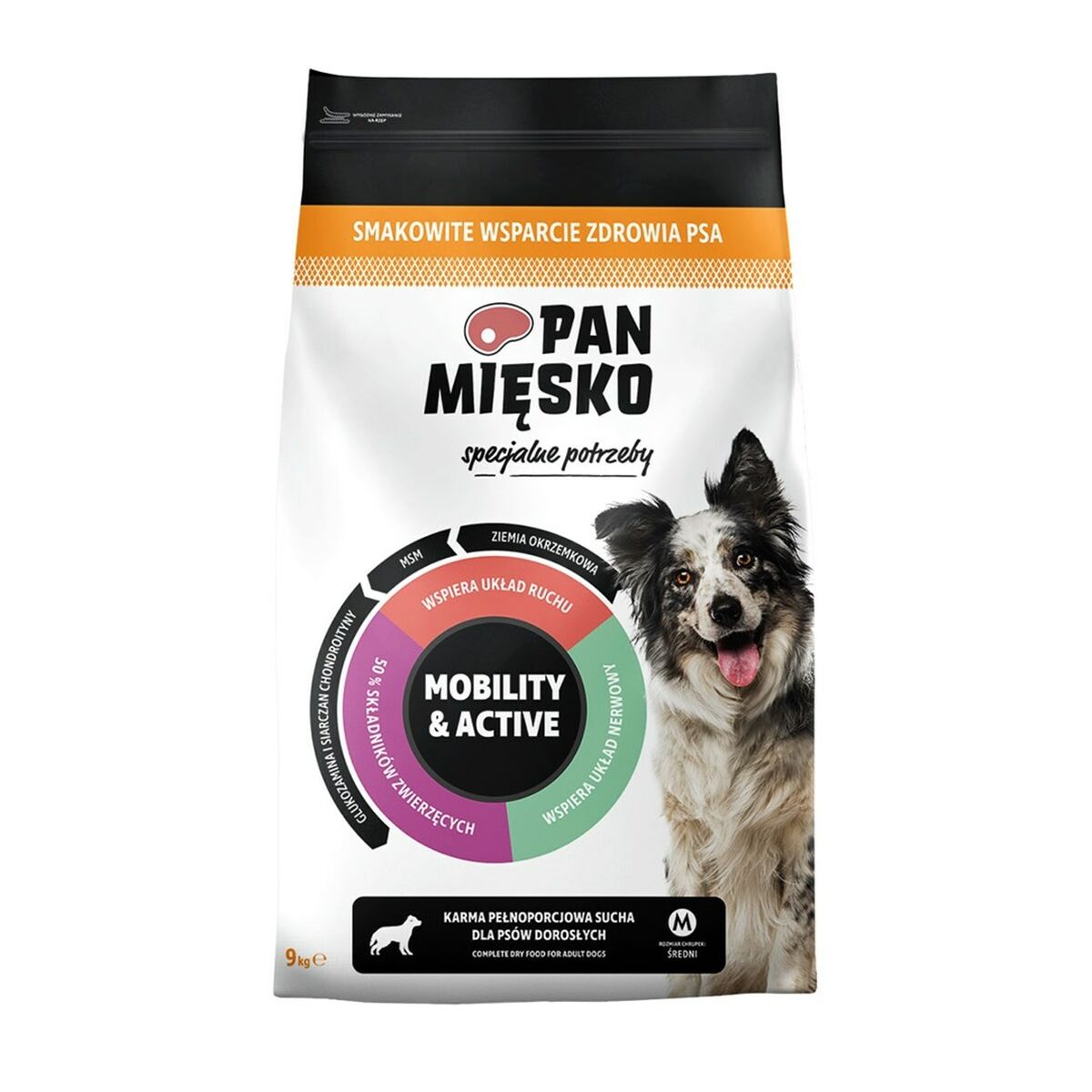 mangime PAN MIĘSKO Special needs Mobility & Active Maiale 9 kg 2 S91108984_0