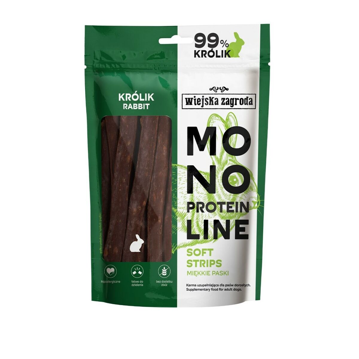 Snack per Cani WIEJSKA ZAGRODA Coniglio 100 g 2 S91108994_0