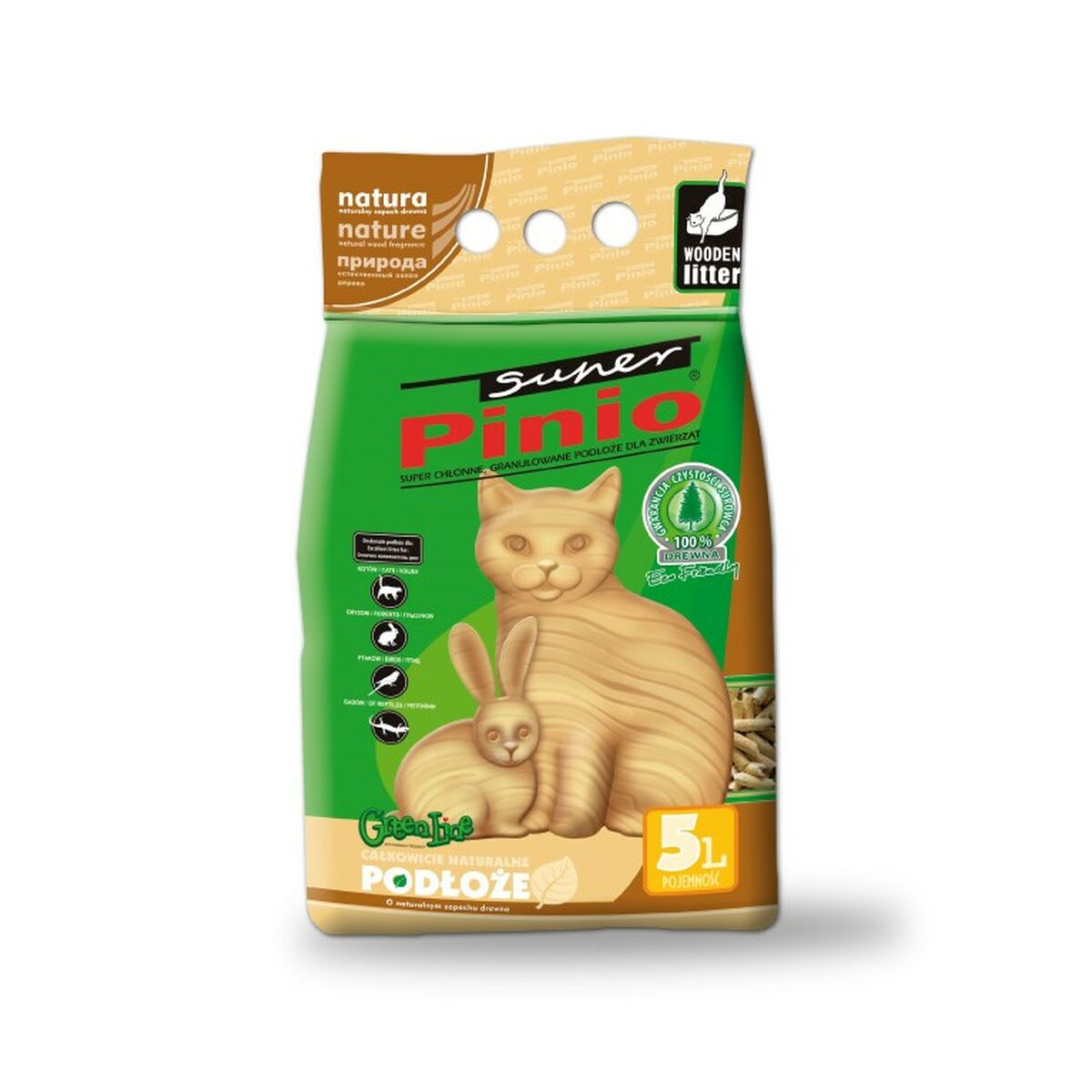 Sabbia per Gatti Certech Pinio Woody Legno 5 L 2 S9109971_0