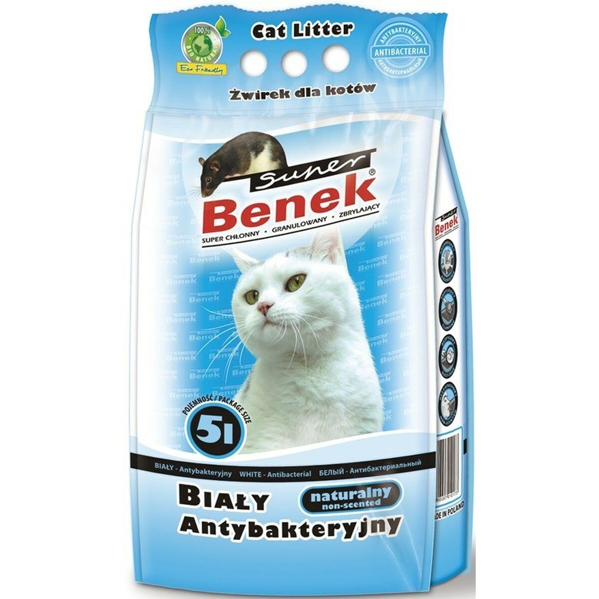 Sabbia per Gatti Super Benek 5 L 2 S9111387_0