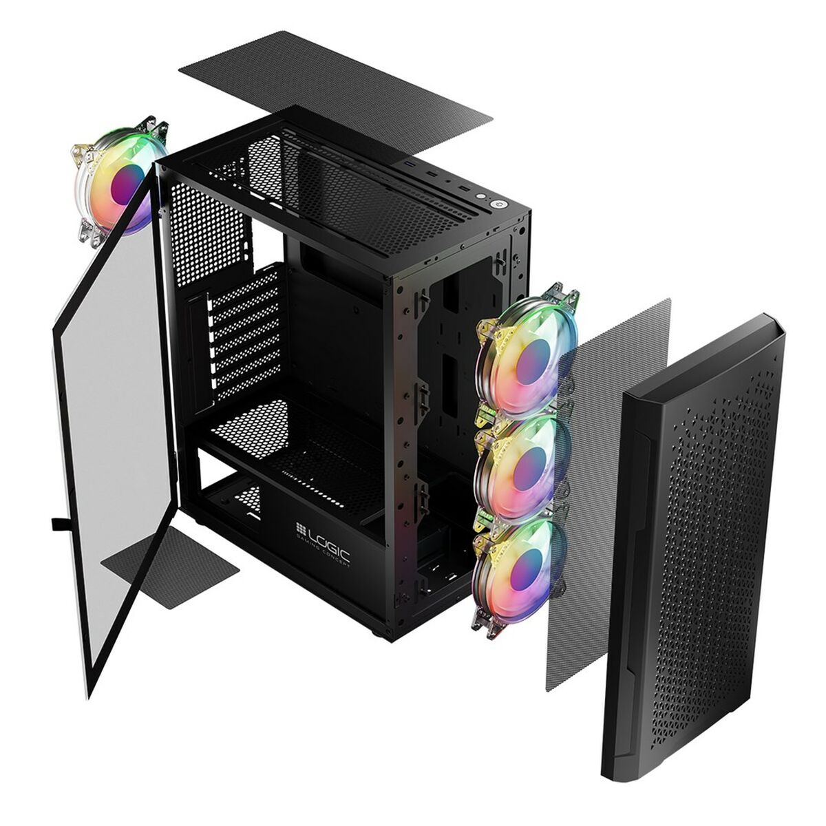 Case computer desktop ATX Logic ARAMIS ARGB Nero 3 S9140372_1