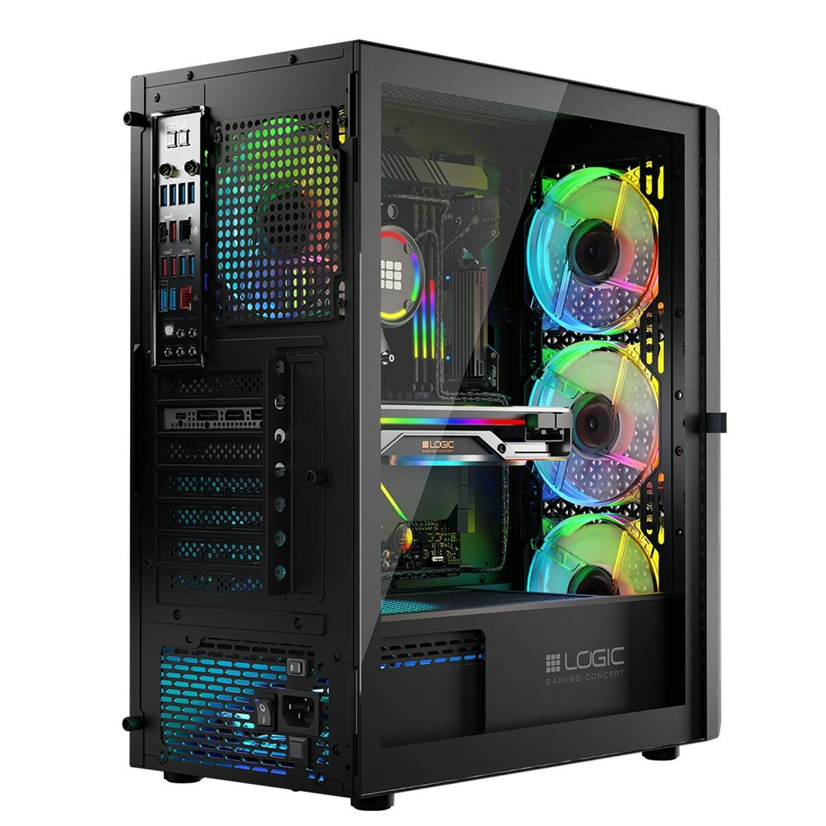 Case computer desktop ATX Logic ARAMIS ARGB Nero 15 S9140372_13