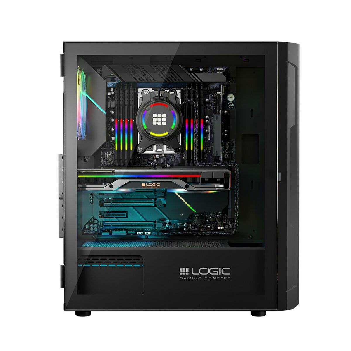 Case computer desktop ATX Logic ARAMIS ARGB Nero 11 S9140372_9