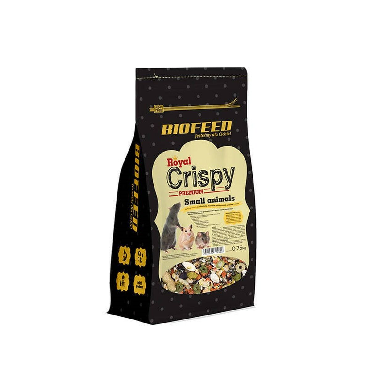 mangime Biofeed Royal Crispy Premium 750 g 2 S91108480_0