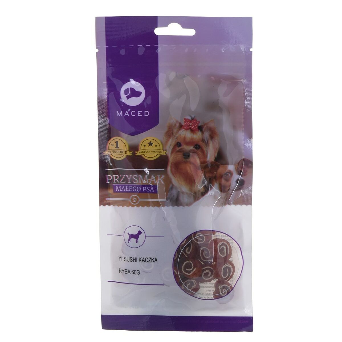 Snack per Cani Maced Pesce Anatra 60 g 2 S9110812_0