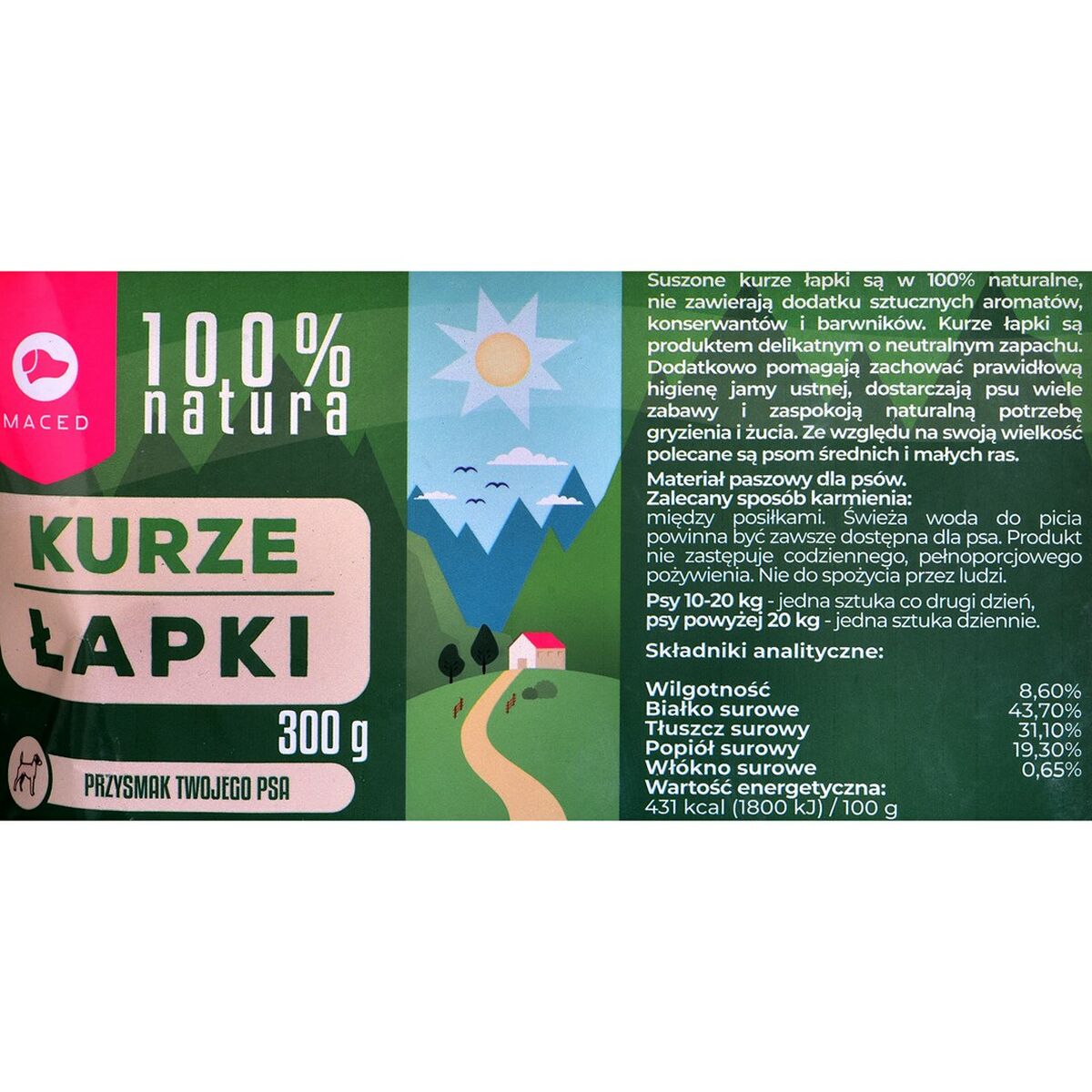 Snack per Cani Maced Pollo 300 g 3 S9109051_1