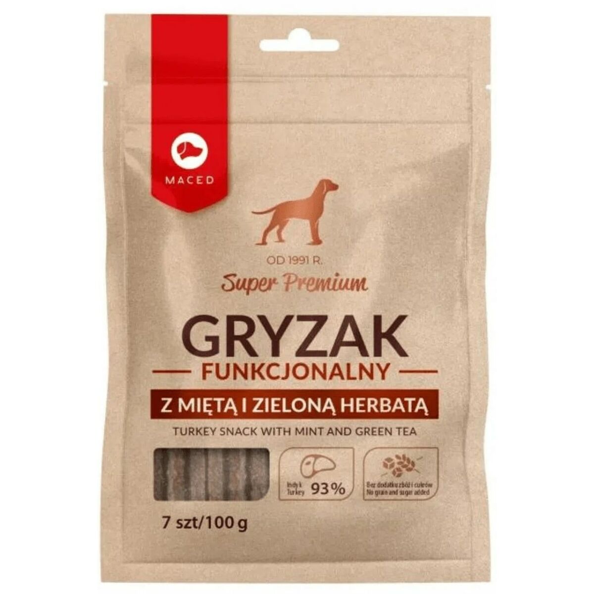 Snack per Cani Maced Tacchino 100 g 2 S9109076_0