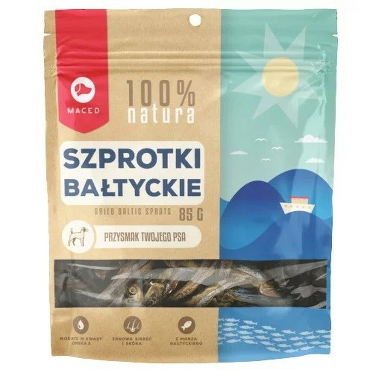 Snack per Cani Maced Pesce 85 g 2 S9109036_0