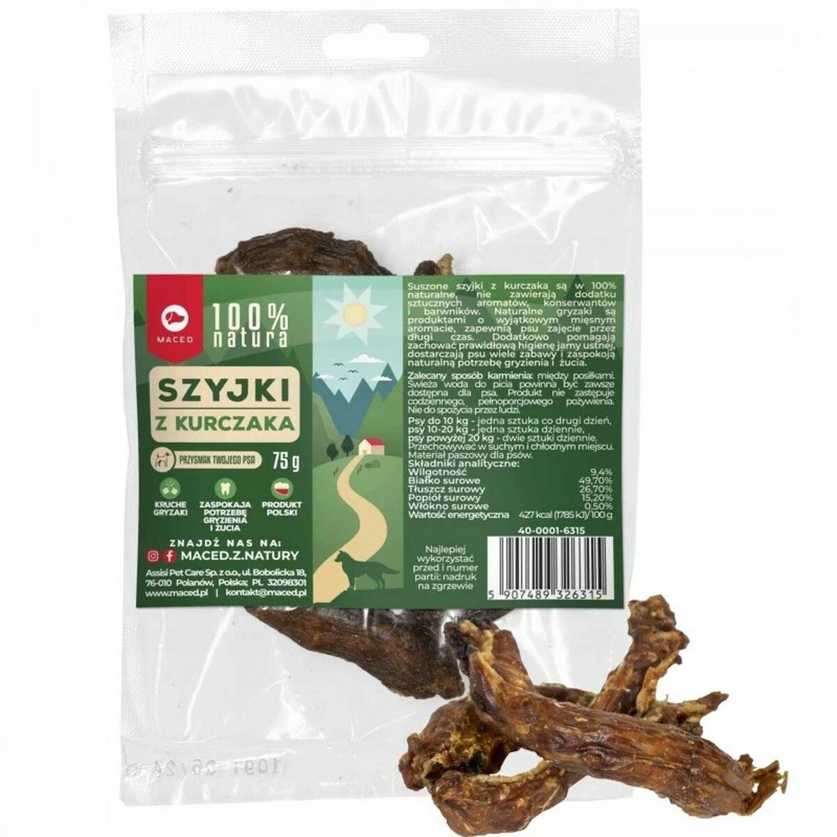 Snack per Cani Maced Pollo 75 g 2 S9148842_0