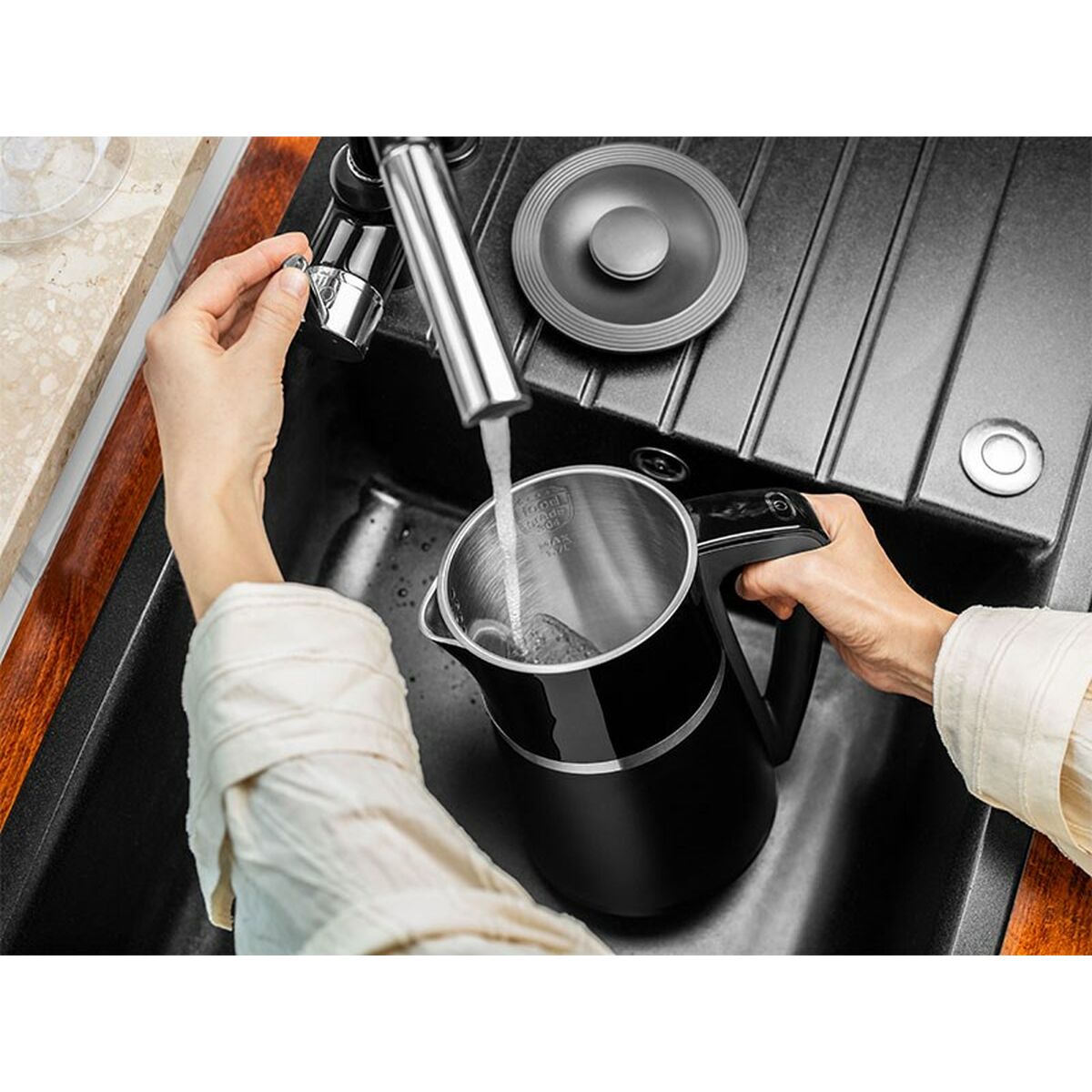 Bollitore Lafe LAFCZA47290 Nero Acciaio inossidabile 2200 W 1,7 L 9 S9163303_7