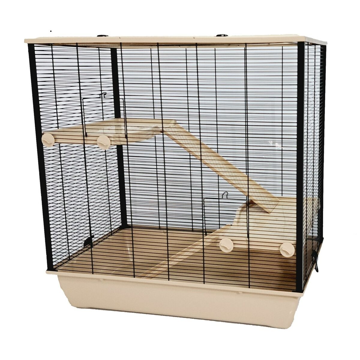 Gabbia INTER-ZOO G306ACTB Metallo Plastica 80 x 80 x 48 cm 2 S9195857_0