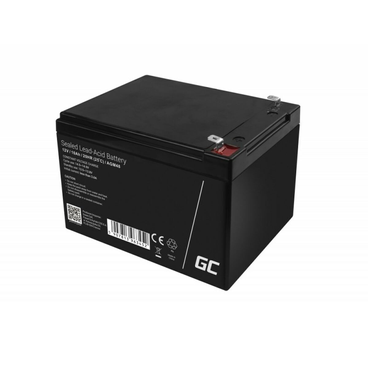 Batteria per Gruppo di Continuità UPS Green Cell AGM48 10 Ah 12 V 6 S91103052_4