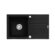 Lavello a Una Vasca Maidsinks 1B 1D Karbon 76 x 44 cm 1 S9102882_0