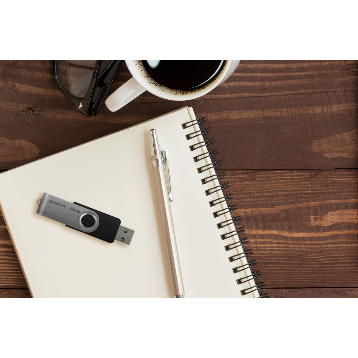 Memoria USB GoodRam UTS3-0640K0R11 USB 3.1 Nero 64 GB (1 Unità) 8 S9122043_6