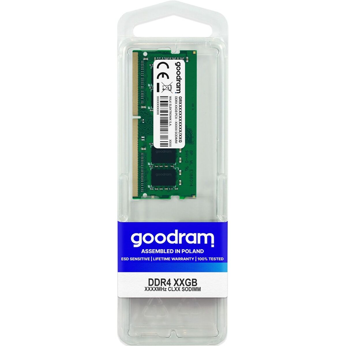 Memoria RAM GoodRam GR2400S464L17S/4G 2400 MHz CL17 4 GB DDR4 4 S91112011_2