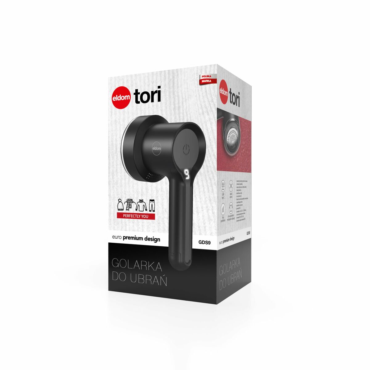 Levapelucchi Eldom TORI Nero 2 S9163400_0