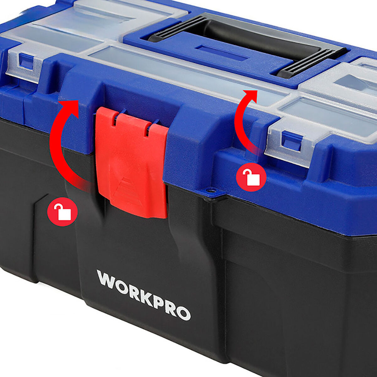 Cassetta degli Attrezzi Workpro PVC Plastica 41 x 23 x 20,5 cm 3 S7923371_1