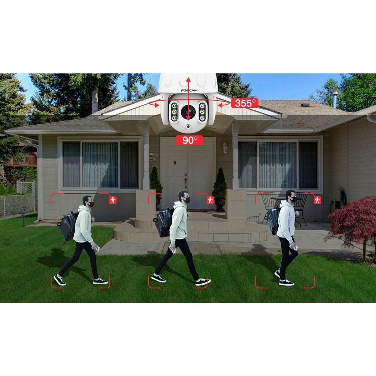 Videocamera di Sorveglianza Foscam SD8EP 5 S91108763_3