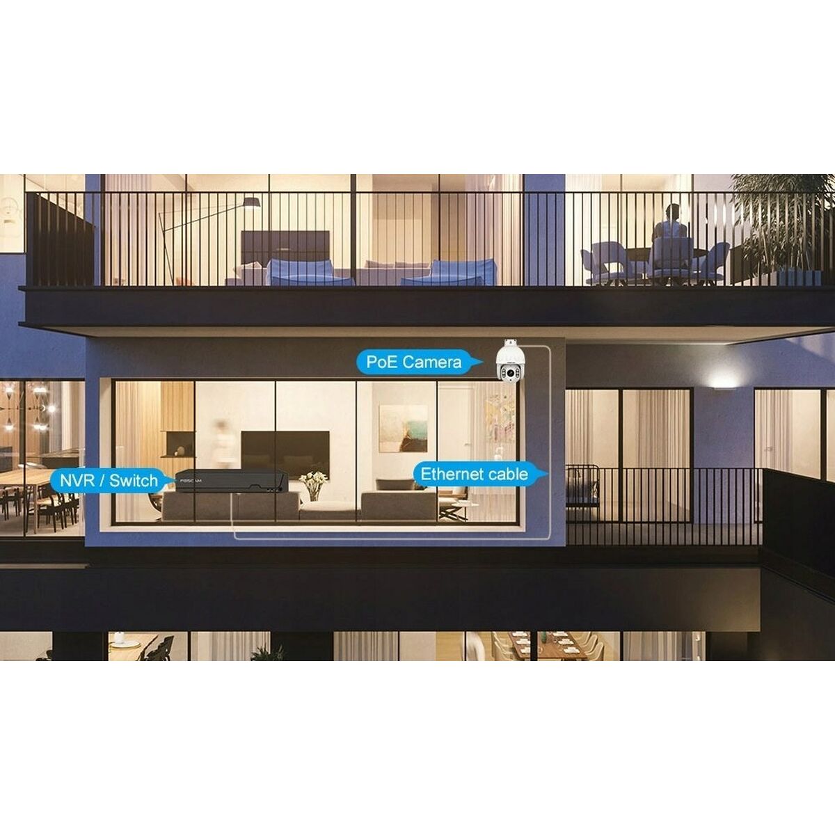 Videocamera di Sorveglianza Foscam SD8EP 7 S91108763_5