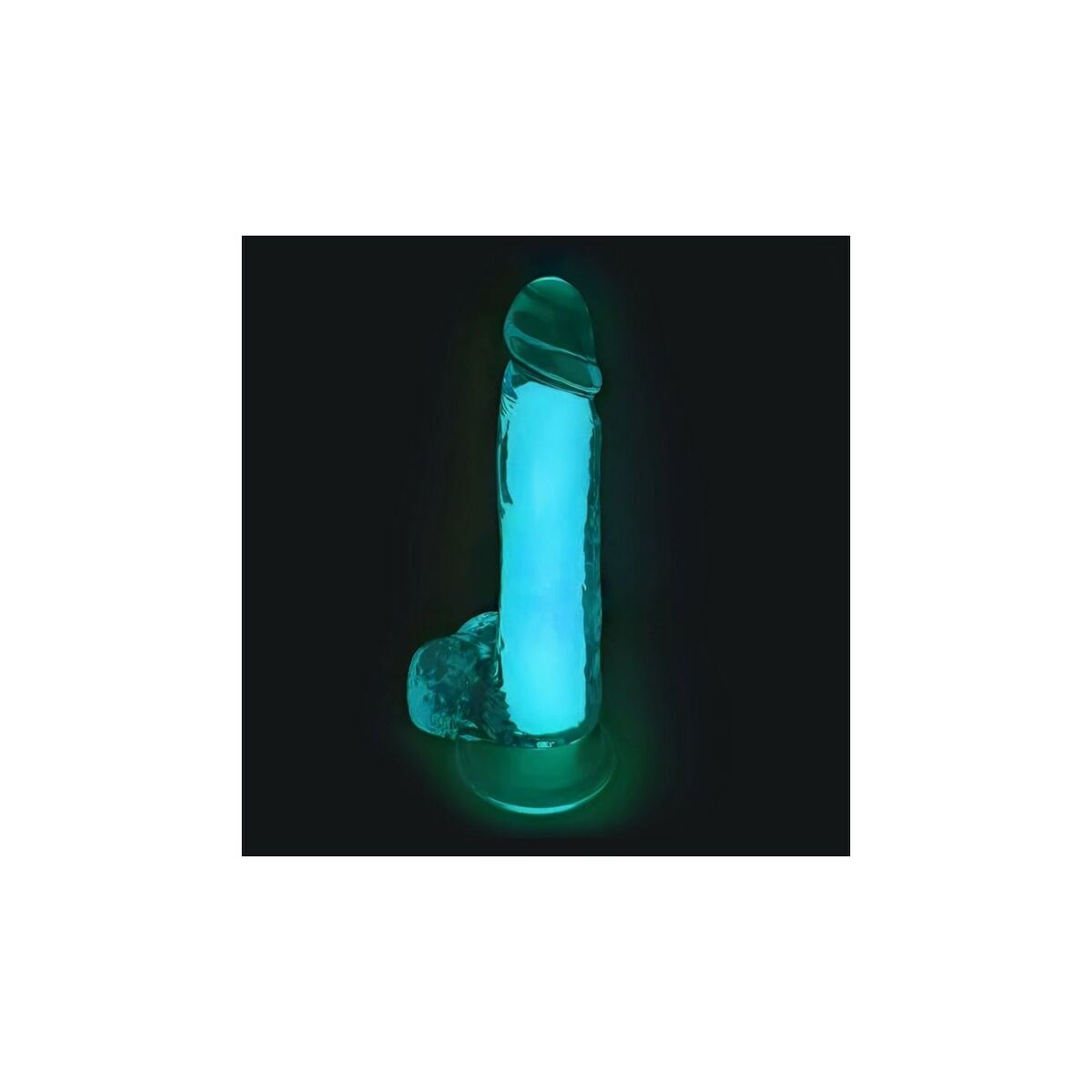 Dildo Realistico VSCNOVELTY TPE Azzurro 20 cm 4 M0400500_2