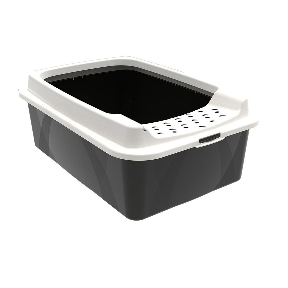 Lettiera per Gatti Rotho Bonnie Eco Nero 57,2 x 39,3 x 20,9 cm Plastica 2 S9195678_0