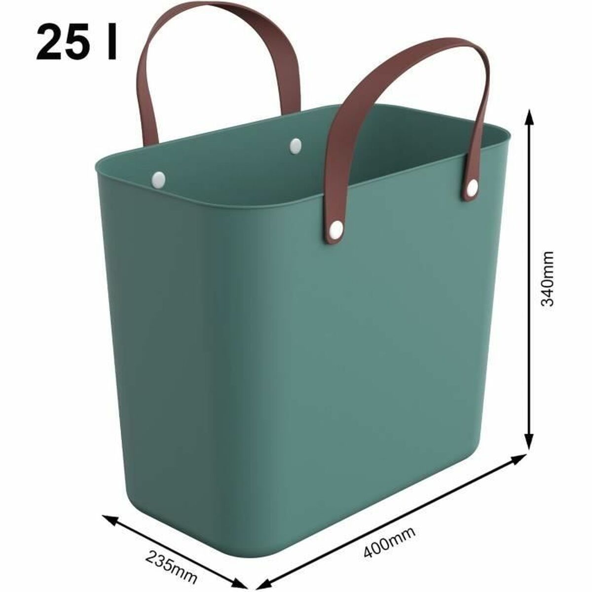 Borsetta a mano Rotho 1044405092 Verde Plastica 4 S91105881_2