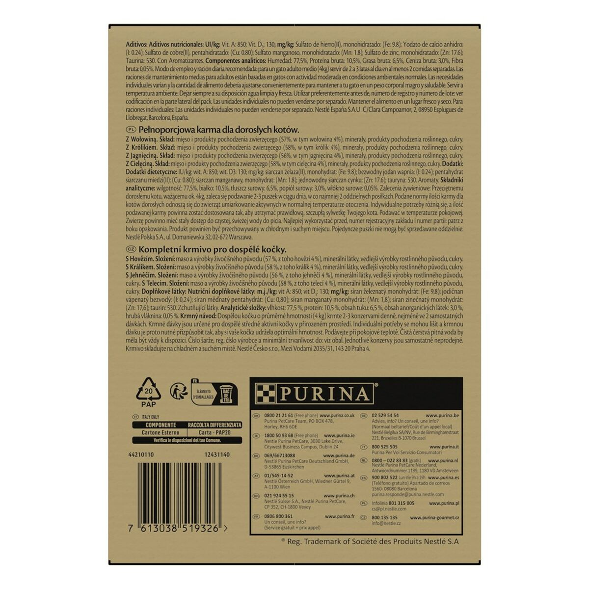 Cibo per gatti Purina GOURMET GOLD 5 S91109978_3