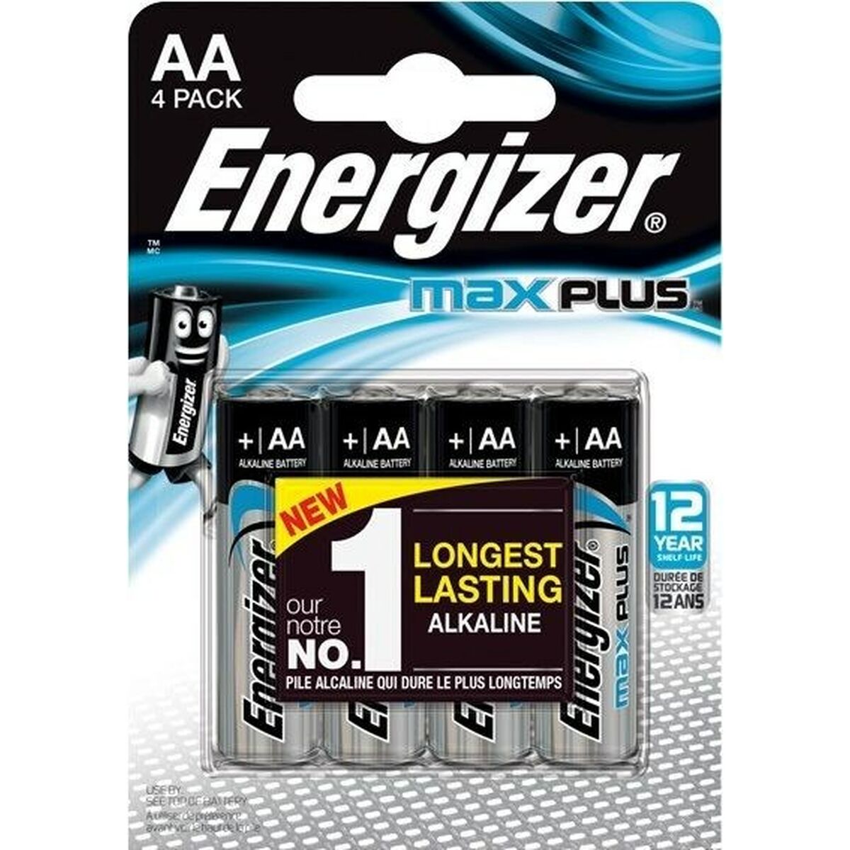 Batterie Energizer Max Plus AA4 1,5 V AA (4 Unità) 2 S9106188_0