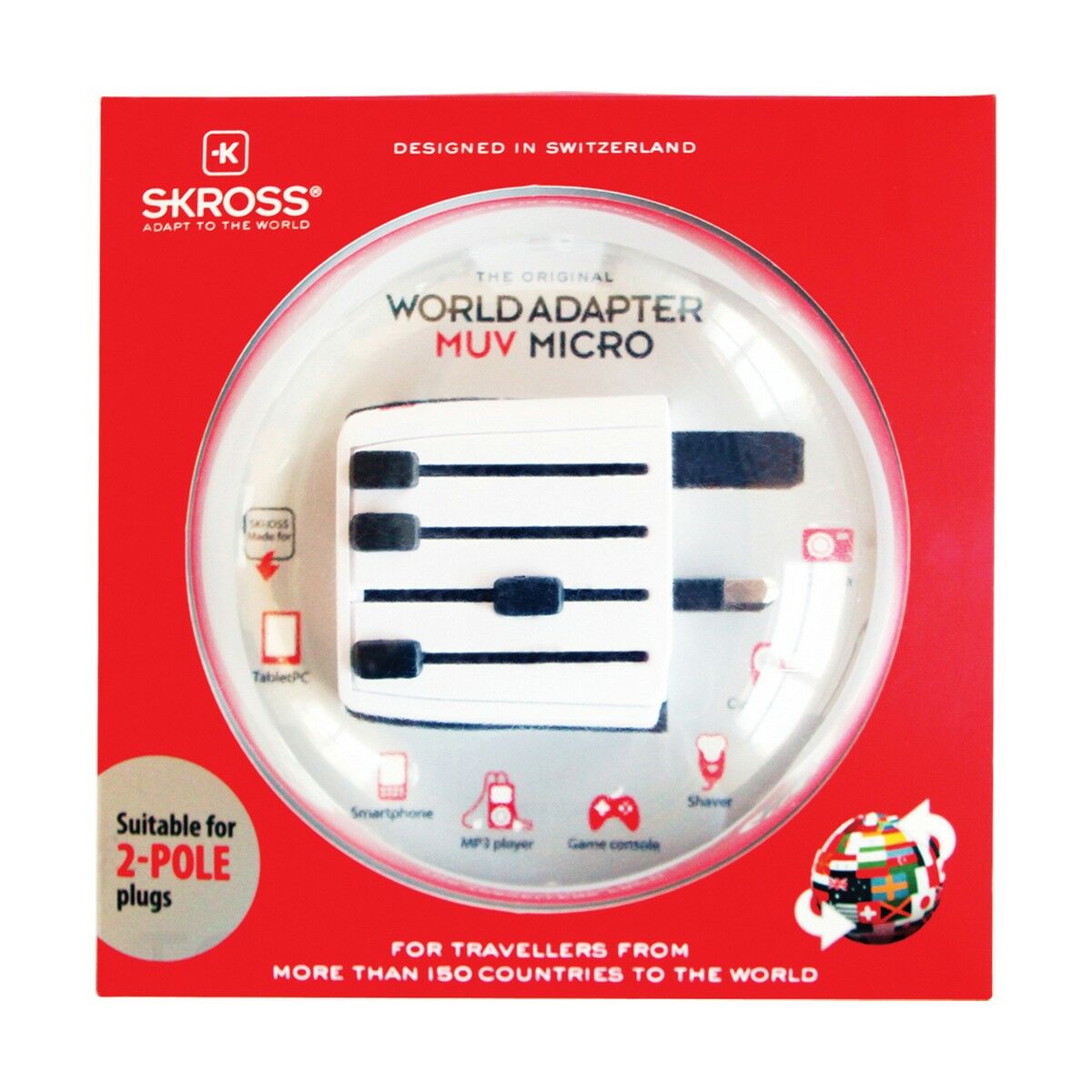 Adattatore a Spina Universale da Viaggio Skross 1302180 8 S7914077_6