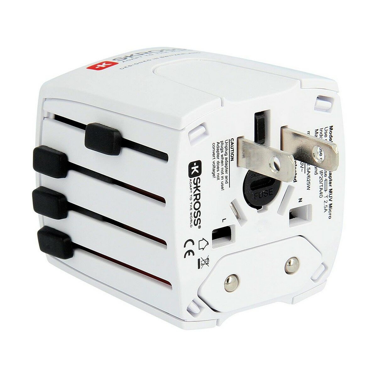 Adattatore a Spina Universale da Viaggio Skross 1302180 5 S7914077_3