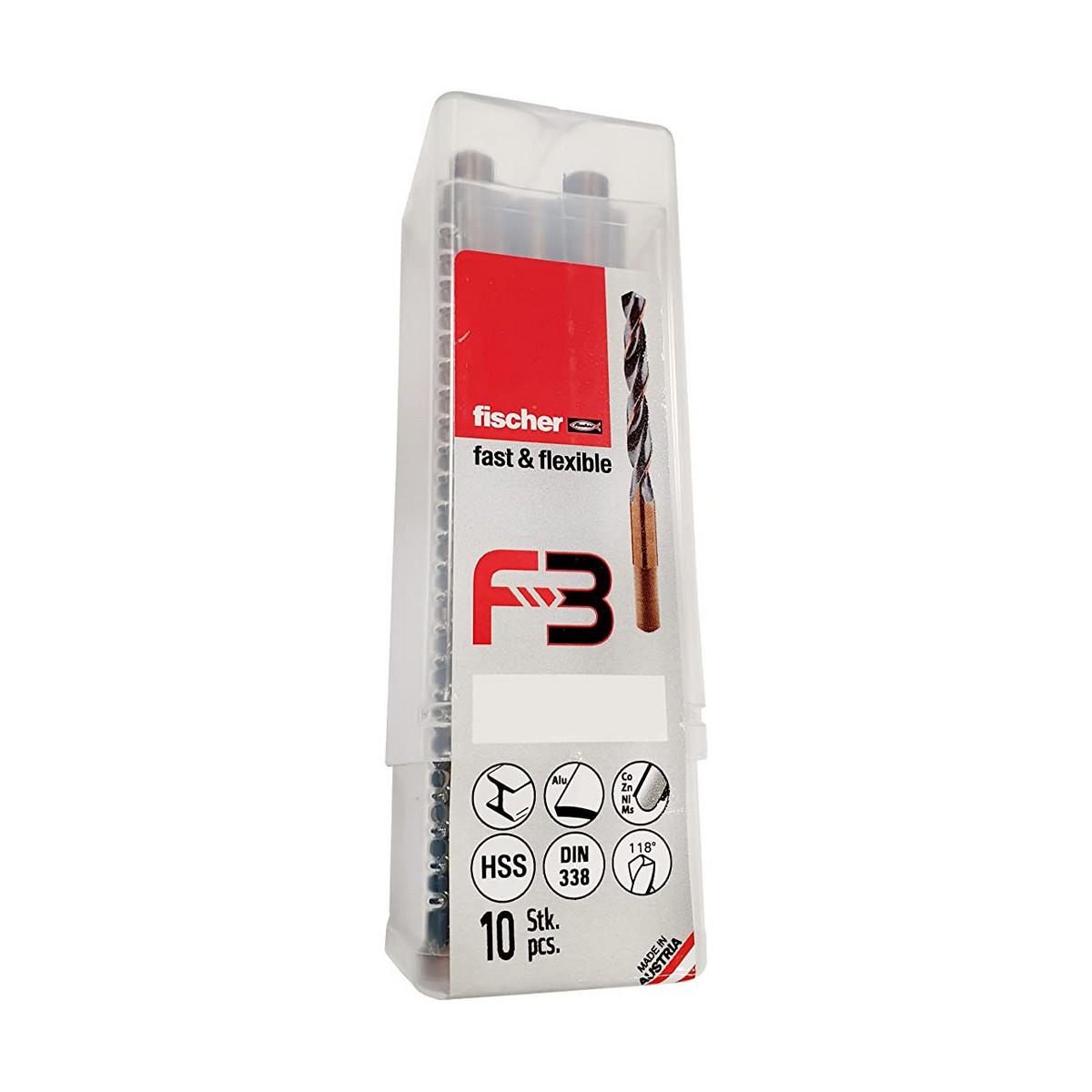 Punta da trapano Fischer f3 hss-r din Metallo 2 S7910912_0