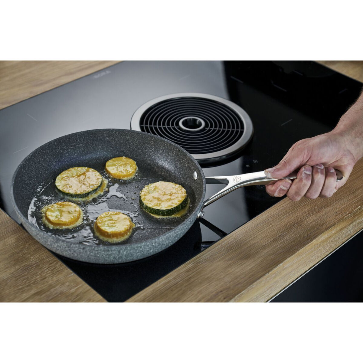 Padella Ballarini Salina Granitium Antracite Grafite Acciaio inossidabile Alluminio Ø 32 cm 6 S9101151_4