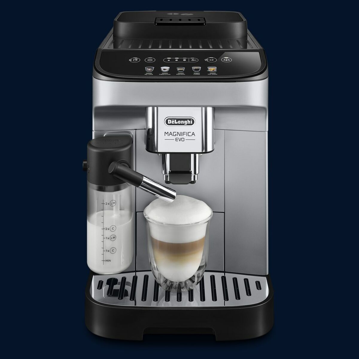 Caffettiera superautomatica DeLonghi DEL ECAM 290.61.SB Multicolore Argentato 1450 W 2 Tazze 1,8 L 6 S9136794_4