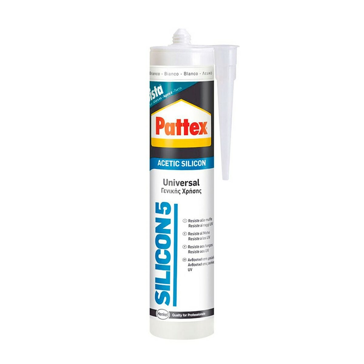 Silicone Pattex Silicon 5 Universale Bianco 280 ml 2 S7921369_0