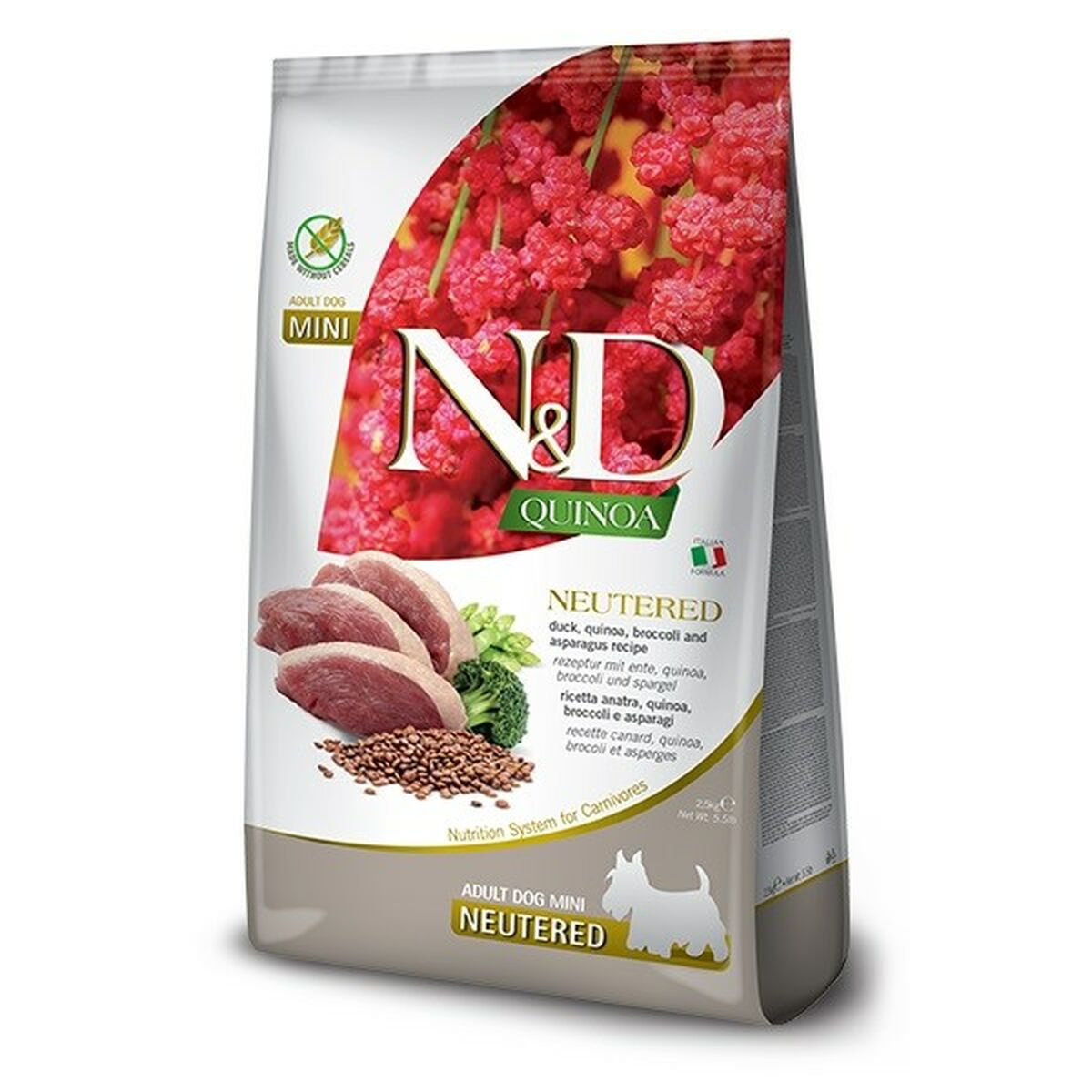 mangime Farmina N&D Adulto Anatra Broccoli 2,5 kg 2 S9108902_0