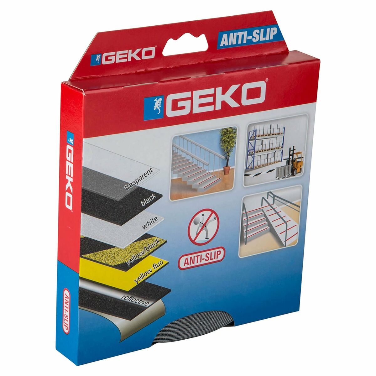 Nastro Adesivo Geko Nero 15 m x 25 mm 3 S7915939_1