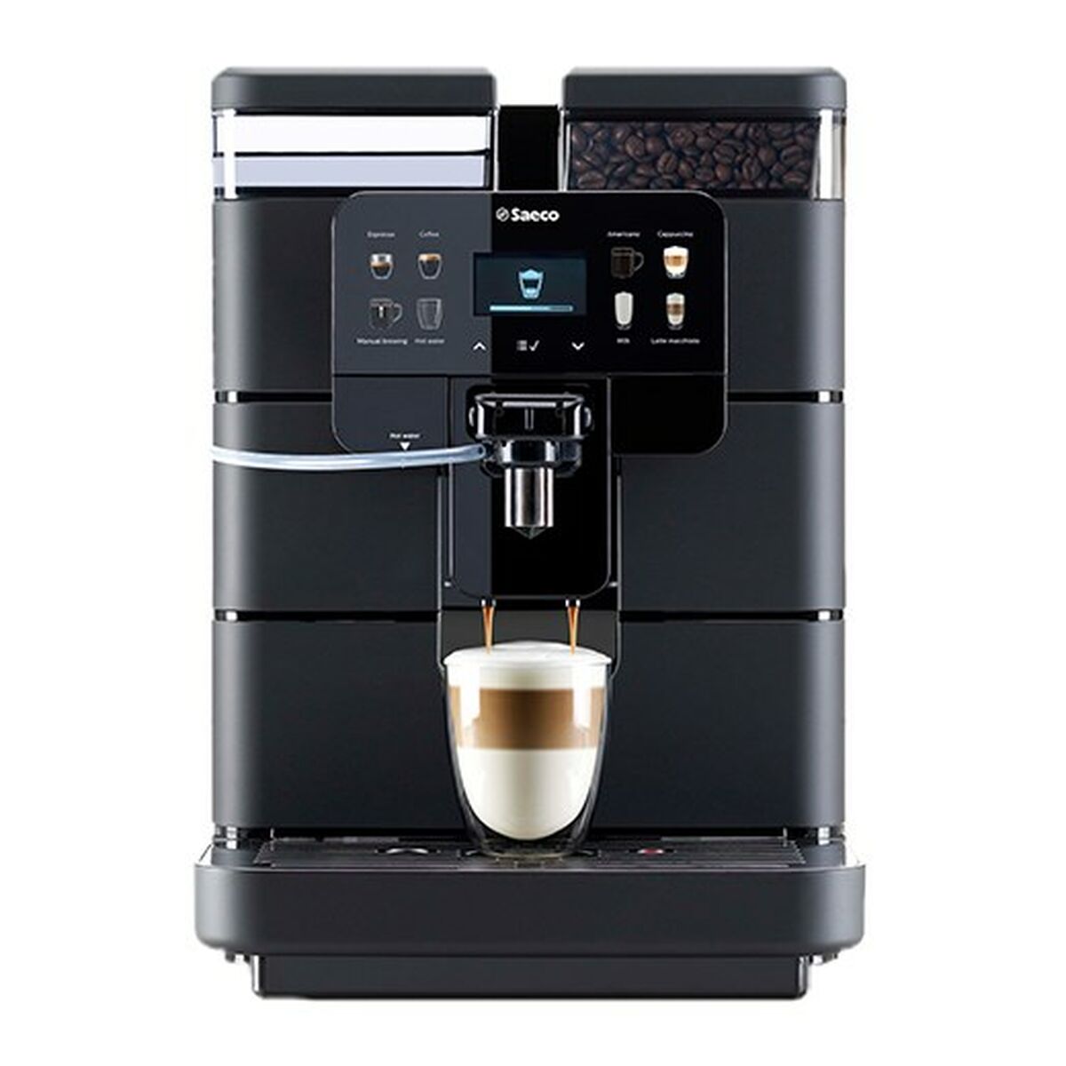 Caffettiera superautomatica Saeco New Royal OTC Nero 1400 W 2,5 L 2 Tazze 2 S9137936_0