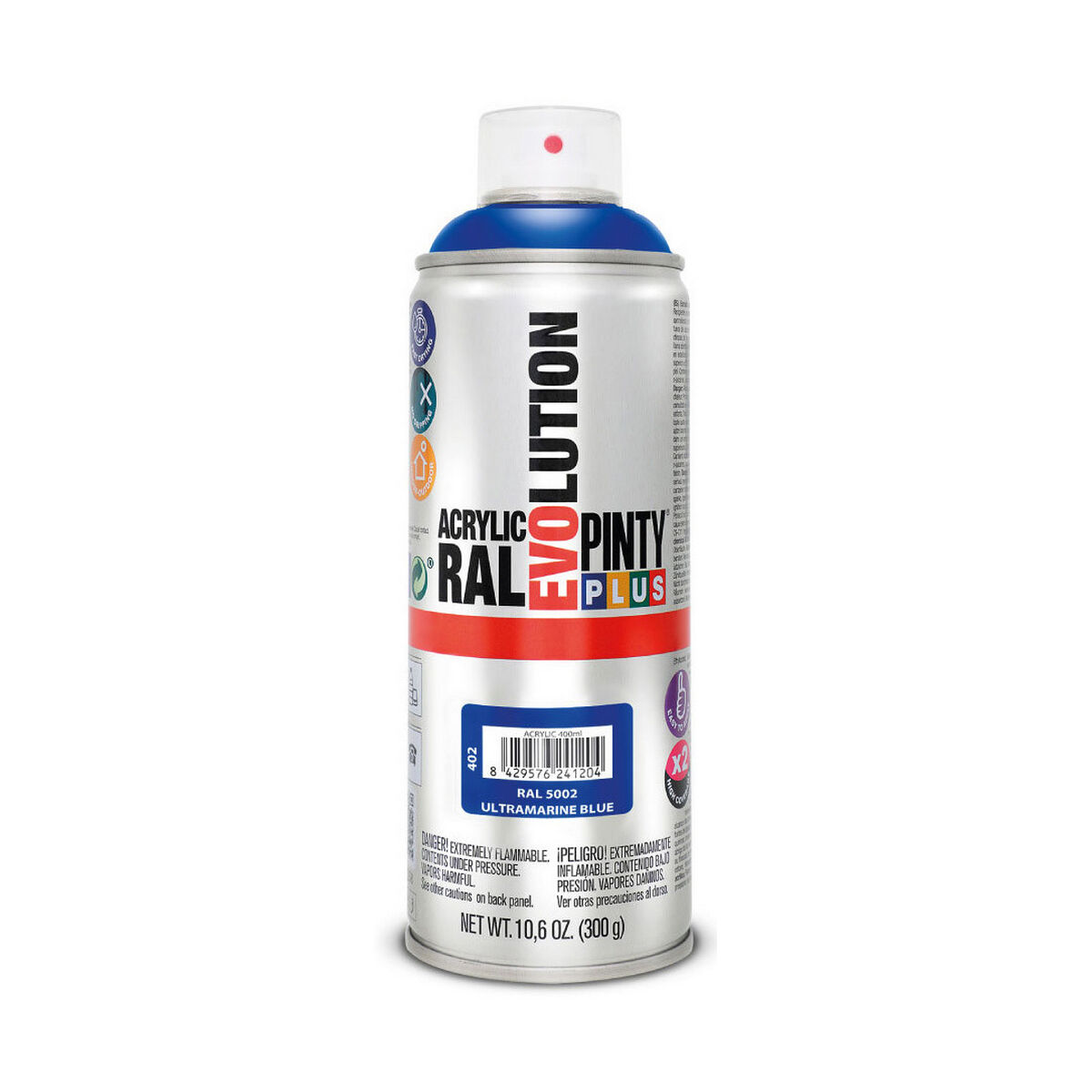 Vernice spray Pintyplus Evolution RAL 5002 400 ml Ultramarine Blue 2 S7902614_0