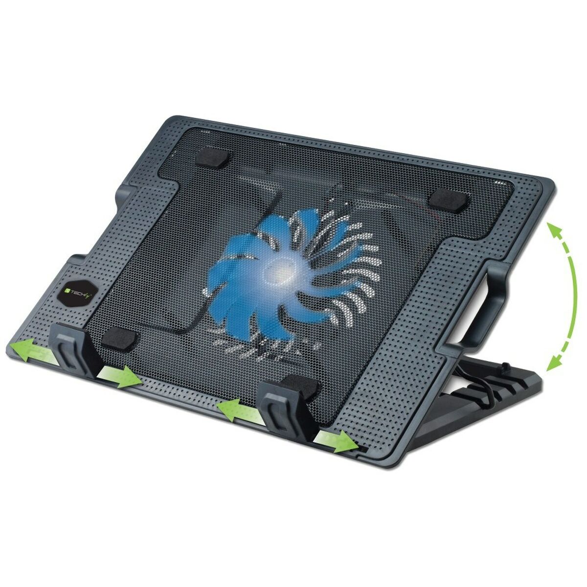 Base di Raffreddamento per PC Portatile Techly ICOOL-CP12TY 5 S9106791_3