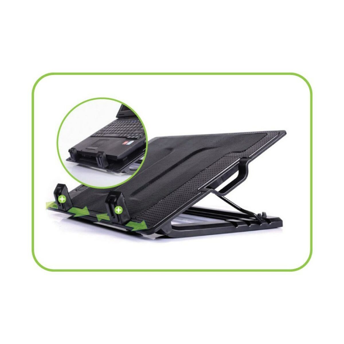 Base di Raffreddamento per PC Portatile Techly ICOOL-CP12TY 8 S9106791_6