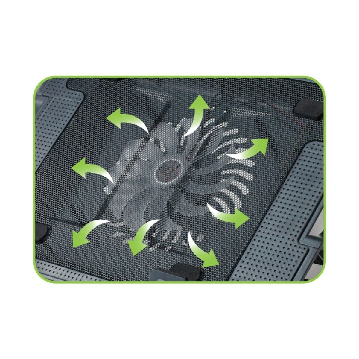 Base di Raffreddamento per PC Portatile Techly ICOOL-CP12TY 10 S9106791_8