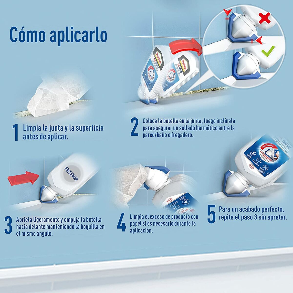 Silicone Pattex Re-new Bianco 100 g (1 Pezzi) 5 S7903267_3