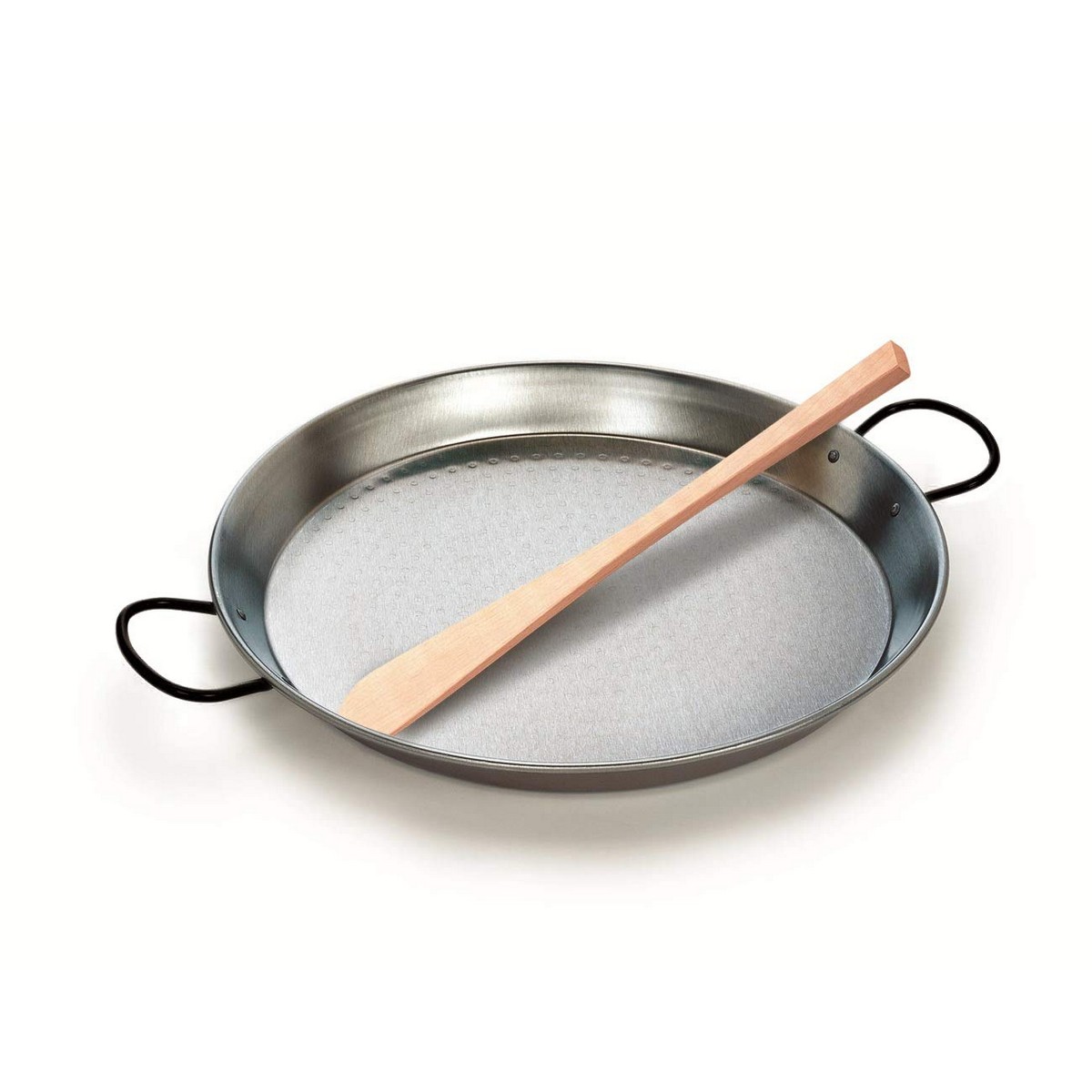 Padella Vaello Acciaio Lucidato Ø 34 cm 6 persone Tradizionale 3 S7916598_1