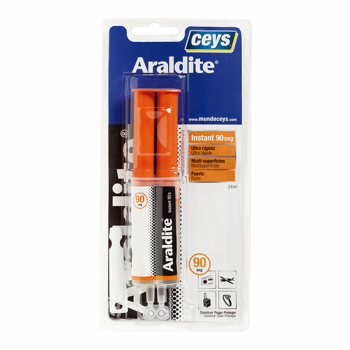 Adesivo Istantaneo Ceys Araldite 2 Pezzi 2 S7914101_0