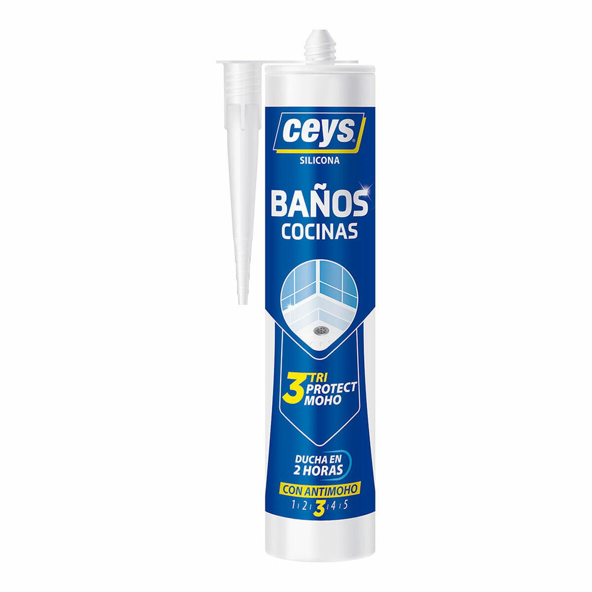 Silicone Ceys Triprotect Trasparente 2 S7914105_0
