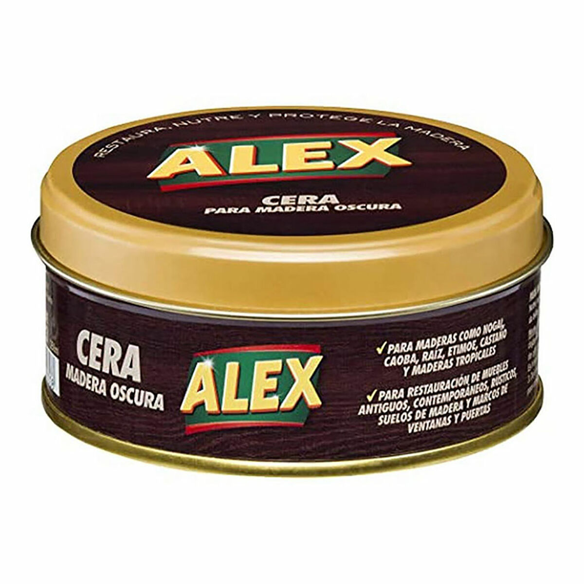 Cera per legno Alex 250 g Scuro 2 S7923183_0