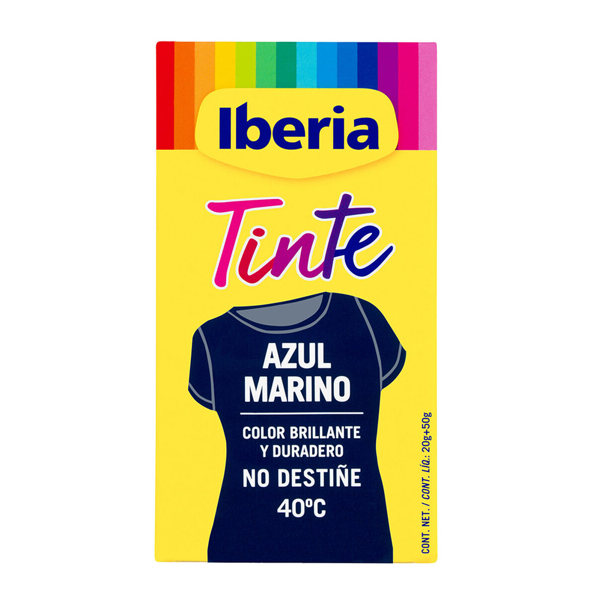 Inchiostro per Abbigliamento Tintes Iberia Blu Marino 40º C 2 S7910958_0