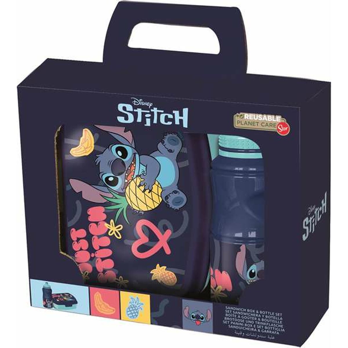 Contenitore per il pranzo con Bottiglia Stitch Palms 2 S2453743_0